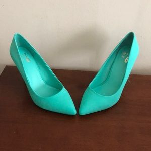 Mix No. 6 Heels in Teal